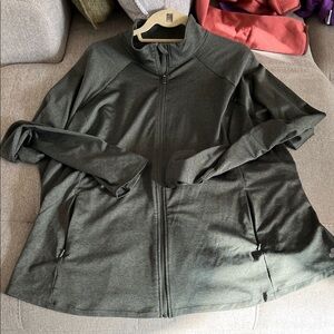 Women's Dark Gray Workout Jacket